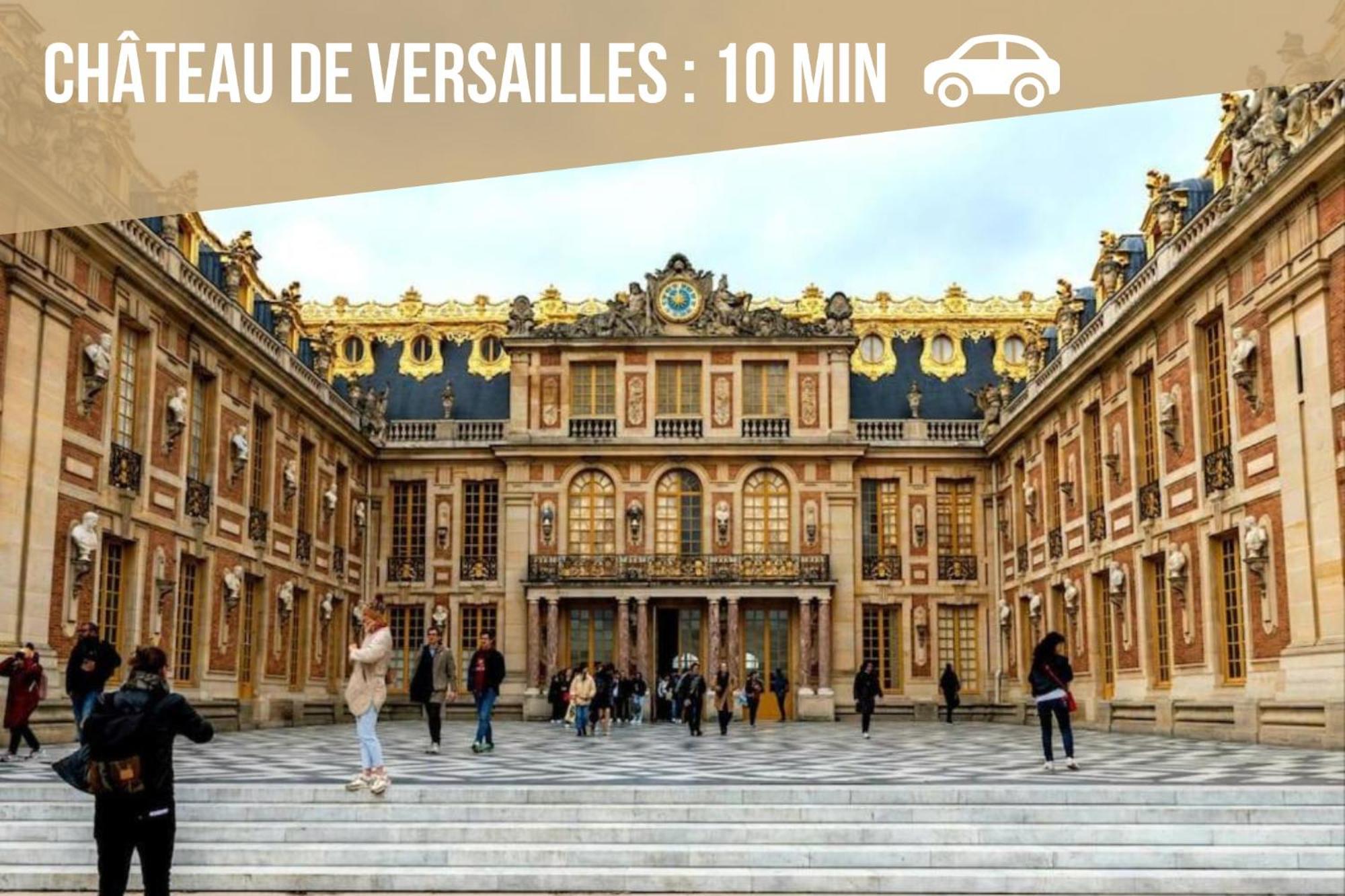 Apartment Sejour A 10 Minutes Du Chateau De Versailles - Votre Avec Lit King Size